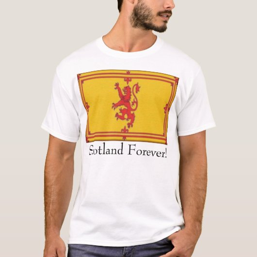 Schottland für immer! T-Shirt (Vorderseite)