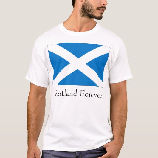 Schottland für immer T-Shirt (Vorderseite)