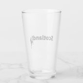 Schottland-Fußball Glas (Rückseite)