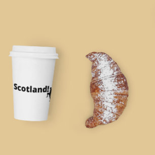 Schottland Fußball  Pappbecher