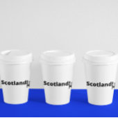 Schottland-Fußball Pappbecher