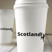 Schottland-Fußball Pappbecher