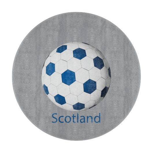 Schottland Fußball Schneidebrett (Vorderseite)