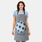 Schottland Fußball Schürze (Getragen)