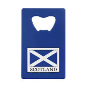 Schottland Geldkarten Flaschenöffner (Vorderseite)