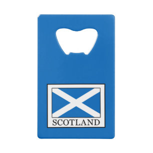 Schottland Geldkarten Flaschenöffner