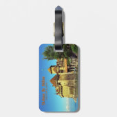 Schottland Gepäckanhänger (Rückseite vertikal)