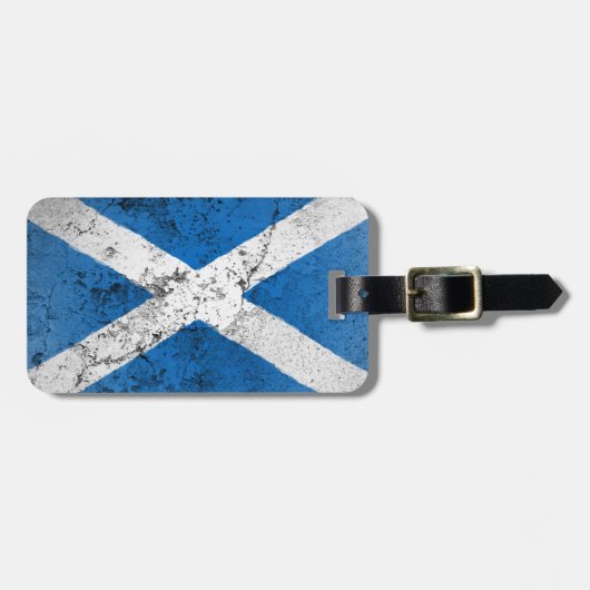 Schottland Gepäckanhänger (Vorderseite horizontal)