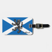 Schottland Gepäckmarken, Rampant, Schottische Flag Gepäckanhänger (Vorderseite horizontal)