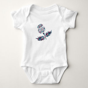 Schottland Geschenke Scottish Thistle Tartan Karie Baby Strampler