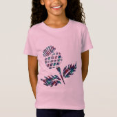 Schottland Geschenke Scottish Thistle Tartan Karie T-Shirt (Vorderseite)