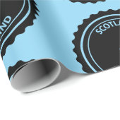 Schottland Geschenkpapier (Rolleneckpunkt)