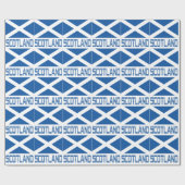 Schottland Geschenkpapier (Flach)