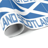 Schottland Geschenkpapier (Rolleneckpunkt)