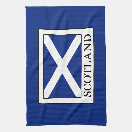 Schottland Geschirrtuch (Vertikal)