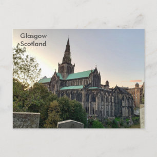 Schottland, Glasgow-Kathedrale Postkarte