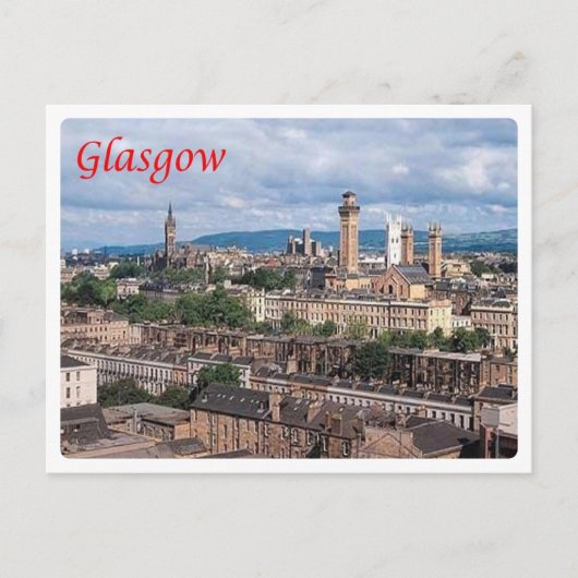 Schottland - Glasgow - Postkarte (Vorderseite)