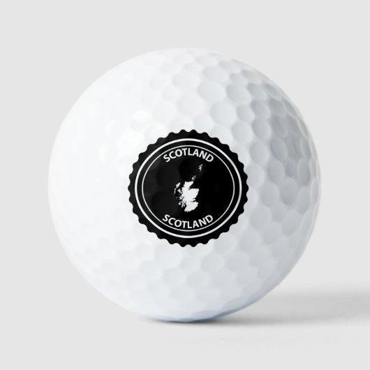 Schottland Golfball (Vorderseite)