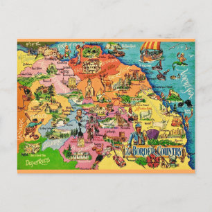 Schottland - Grenzland - Postkarte