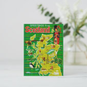 Schottland Grußkarte Postkarte (Stehend Vorderseite)