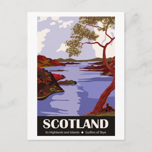Schottland, Guillins of Skye Postkarte (Vorderseite)