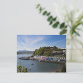 Schottland - Hafen von Portree Postcard Postkarte (Stehend Vorderseite)