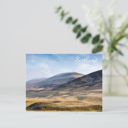 Schottland - Highland Mountains Postkarte (Stehend Vorderseite)