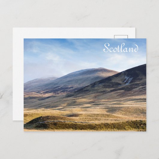 Schottland - Highland Mountains Postkarte (Vorne/Hinten)