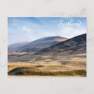 Schottland - Highland Mountains Postkarte