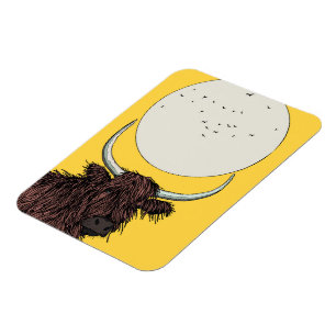 Schottland Highland-Rind Magnet