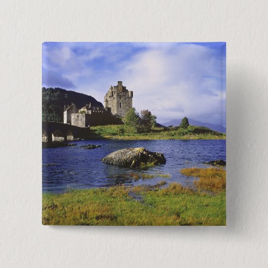 Schottland, Highland, Wester Ross, Eilean Donan 2 Button (Vorderseite)