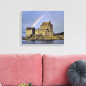Schottland, Highland, Wester Ross, Eilean Donan 2 Leinwanddruck (Insitu (Wohnzimmer))