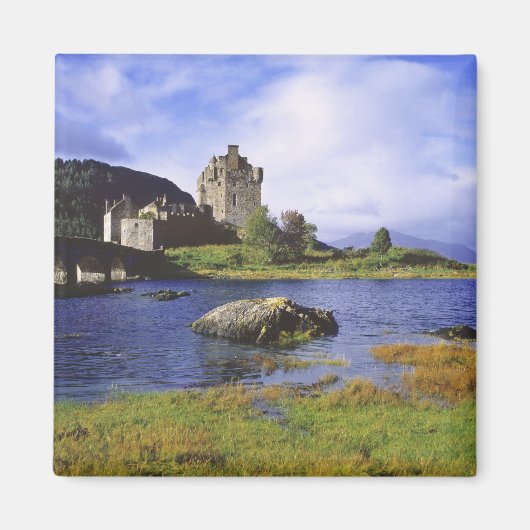 Schottland, Highland, Wester Ross, Eilean Donan 2 Magnet (Vorne)
