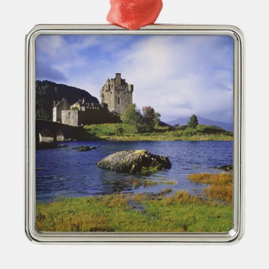 Schottland, Highland, Wester Ross, Eilean Donan 2 Ornament Aus Metall (Vorne)