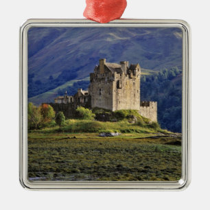 Schottland, Highland, Wester Ross, Eilean Donan 3 Ornament Aus Metall