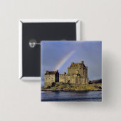 Schottland, Highland, Wester Ross, Eilean Donan Button (Vorne & Hinten)