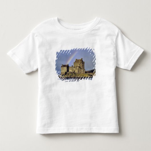 Schottland, Highland, Wester Ross, Eilean Donan Kleinkind T-shirt (Vorderseite)