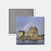 Schottland, Highland, Wester Ross, Eilean Donan Magnet (Vorderseite/Rückseite)
