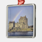 Schottland, Highland, Wester Ross, Eilean Donan Ornament Aus Metall (Links)
