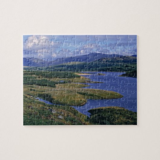 Schottland, Highland, Wester Ross, Loch Garry. Ein Puzzle (Horizontal)