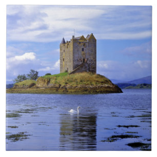Schottland, Highland, Wester Ross, Loch Linnhe. A Fliese