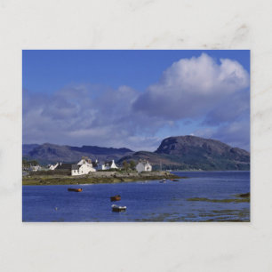 Schottland, Highland, Wester Ross, Plockton. Postkarte