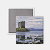 Schottland, Highland, Wester Ross, Stalker Magnet (Vorderseite/Rückseite)