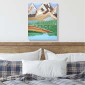 Schottland Highlands 3 Leinwand (Insitu (Schlafzimmer))