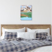 Schottland Highlands 3 Leinwand (Insitu (Schlafzimmer))