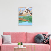 Schottland Highlands 3 Leinwand (Insitu (Wohnzimmer))