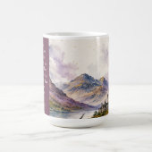 Schottland Highlands Ästhetik, Jesaja 53:5 Bibel Kaffeetasse (Mittel)