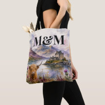 Schottland Highlands Ästhetik, Monogramm Modern