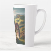 Schottland Highlands Clydesdale-Pferd Milchtasse (Rechts)