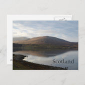 Schottland-Hochlandschaft Postkarte (Vorne/Hinten)